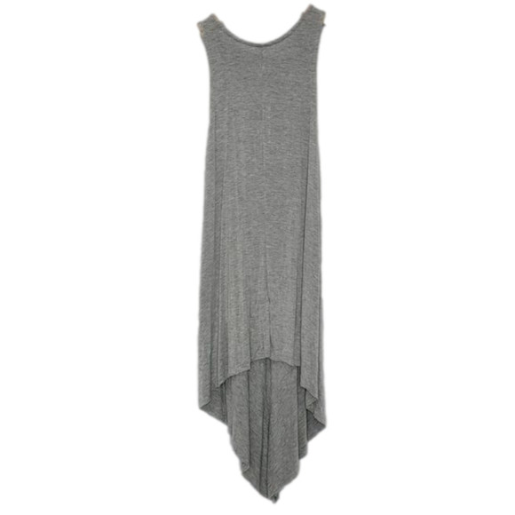 RossMore Tank Top Open Back Thinner Material High Low Cut - Picture 1 of 14